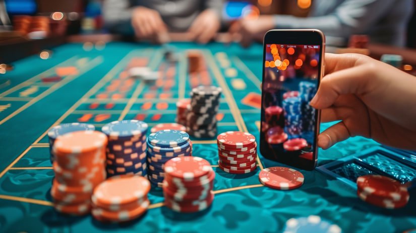 Giao diện Live Casino kunet với dealer thật phát sóng trực tiếp trên điện thoại